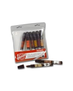 Our touch up kit offers nine wood tone markers to disguise nicks and scratches in wood picture frames and furniture