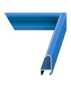 Lapis Blue Metal Picture Frame