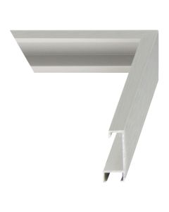 Brushed Aluminum Picture Frame