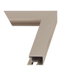 Brushed German Silver Picture Frame