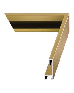 Nielsen Profile 129 Amber Metal Picture Frame