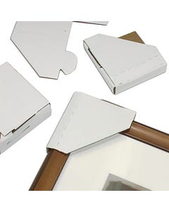 Package of four corners designed to protect your framed artwork during moves or while in storage. 