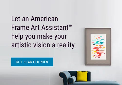Connect with an Art Assistant for a free framing consultation