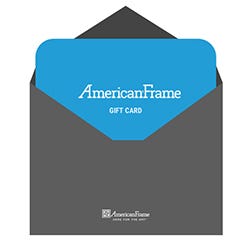 AmericanFrame.com gift cards are perfect for the artist in your life