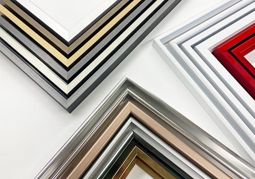 American Frame carries over 100 styles and colors of Nielsen metal picture frames American Frame carries over 100 styles and colors of Nielsen metal picture frames