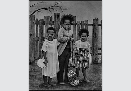 A Piece of the Way Home, 29" x 37" Charcoal by Debra Buchanan A Piece of the Way Home, 29" x 37" Charcoal by Debra Buchanan