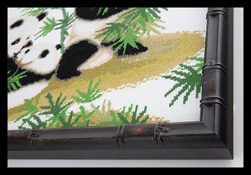 Cross-stitch final product Cross-stitch final product