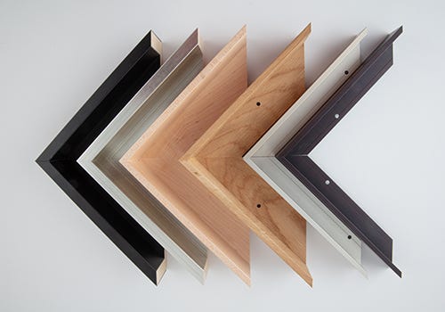 Canvas floater frames are ideal for stretched canvas Canvas floater frames are ideal for stretched canvas