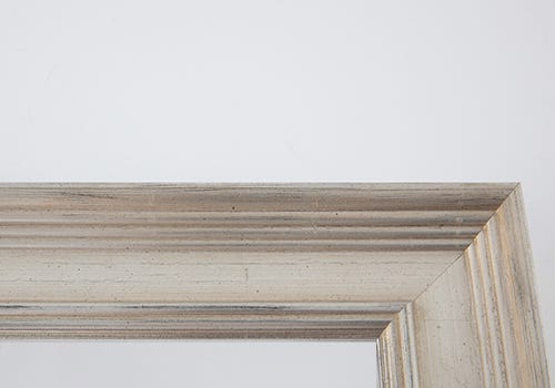 Silver leaf wood frame from Larson Juhl's Academie Collection Silver leaf wood frame from Larson Juhl's Academie Collection