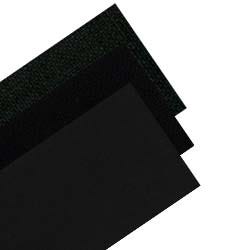 Black custom cut picture frame mats from Peterboro, Crescent and Bainbridge