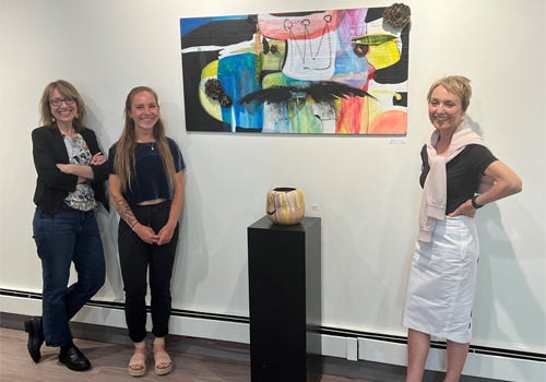 Left to Right: Dana Dunbar, Michaela Jajko and Laura Jajko