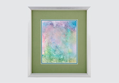 Custom framed colorful children's artwork Custom framed colorful children's artwork