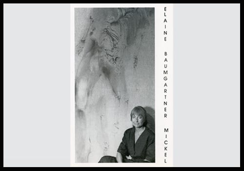 Elaine Mickel MFA program cover