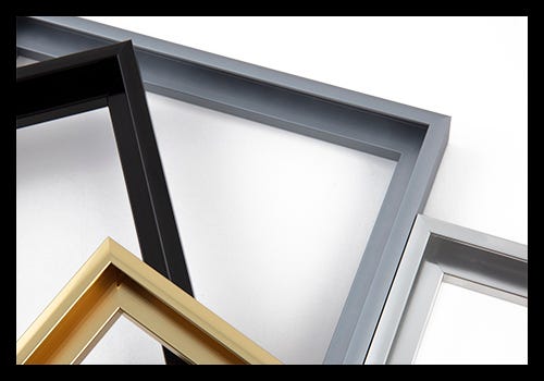 Black, silver, gold and pewter Nielsen 11 metal frames Black, silver, gold and pewter Nielsen 11 metal frames