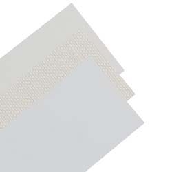 White custom cut picture frame mats from Peterboro, Crescent and Bainbridge